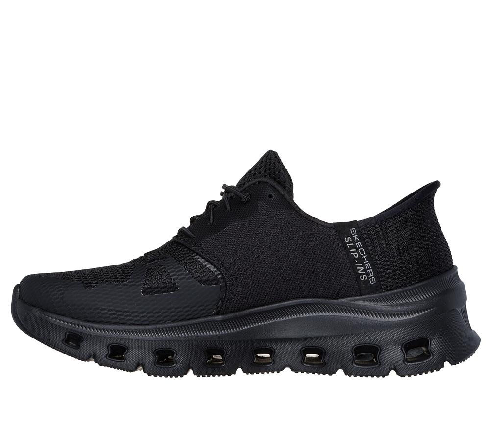 Women Skechers Slip-ins: Glide-Step Pro Hands Free Slip Ins Black  USA |  8617-NFTSD