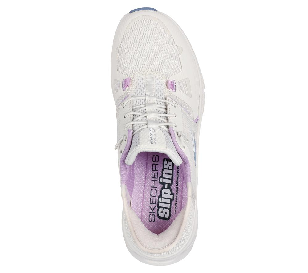Women Skechers Slip-ins: Glide-Step Pro Slip On Shoes Natural / Multicolor  USA |  4670-IECDK