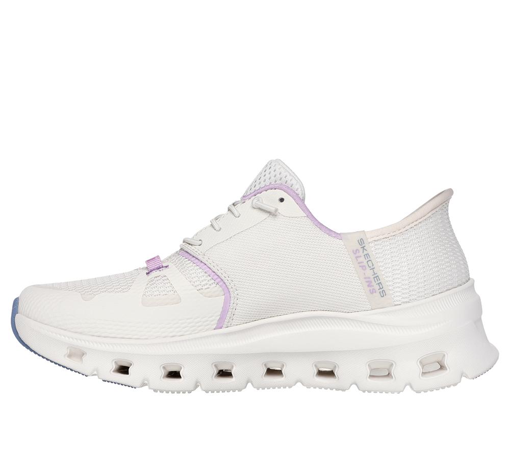 Women Skechers Slip-ins: Glide-Step Pro Slip On Shoes Natural / Multicolor  USA |  4670-IECDK