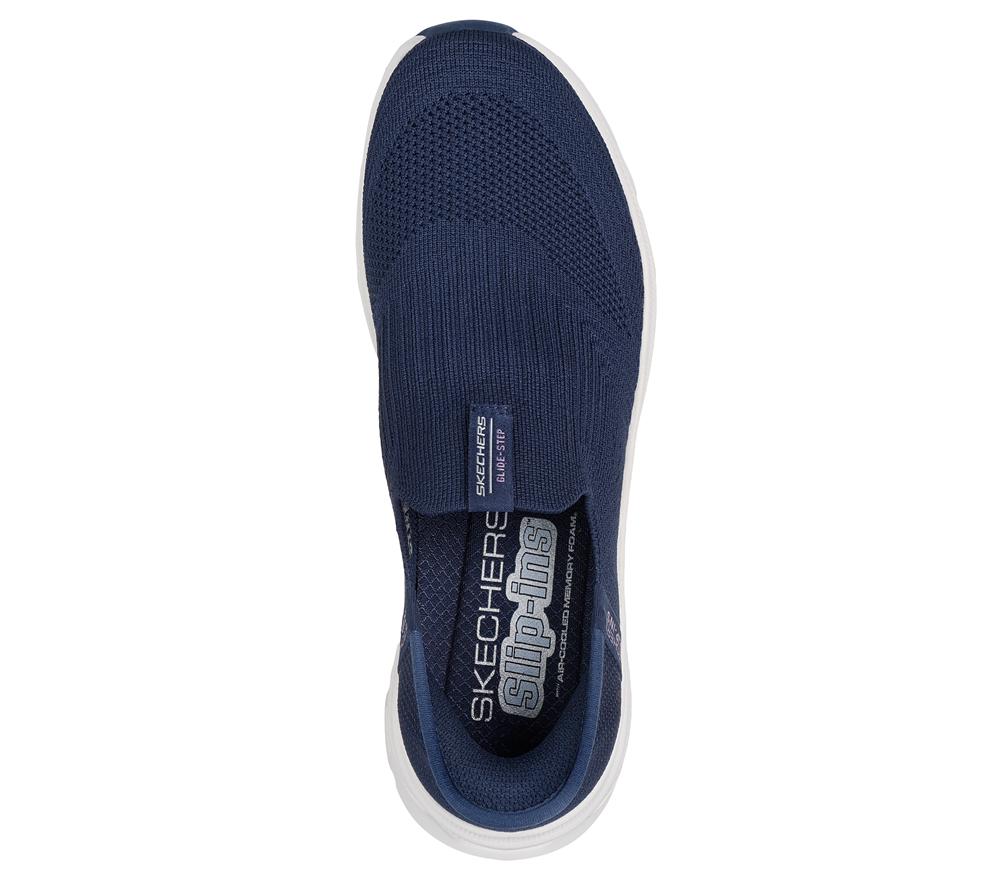 Women Skechers Slip-ins: Glide-Step Pro - Everyday Hands Free Slip Ins Navy  USA |  5730-IVTKZ