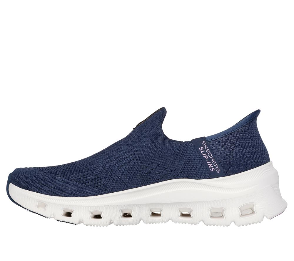 Women Skechers Slip-ins: Glide-Step Pro - Everyday Hands Free Slip Ins Navy  USA |  5730-IVTKZ