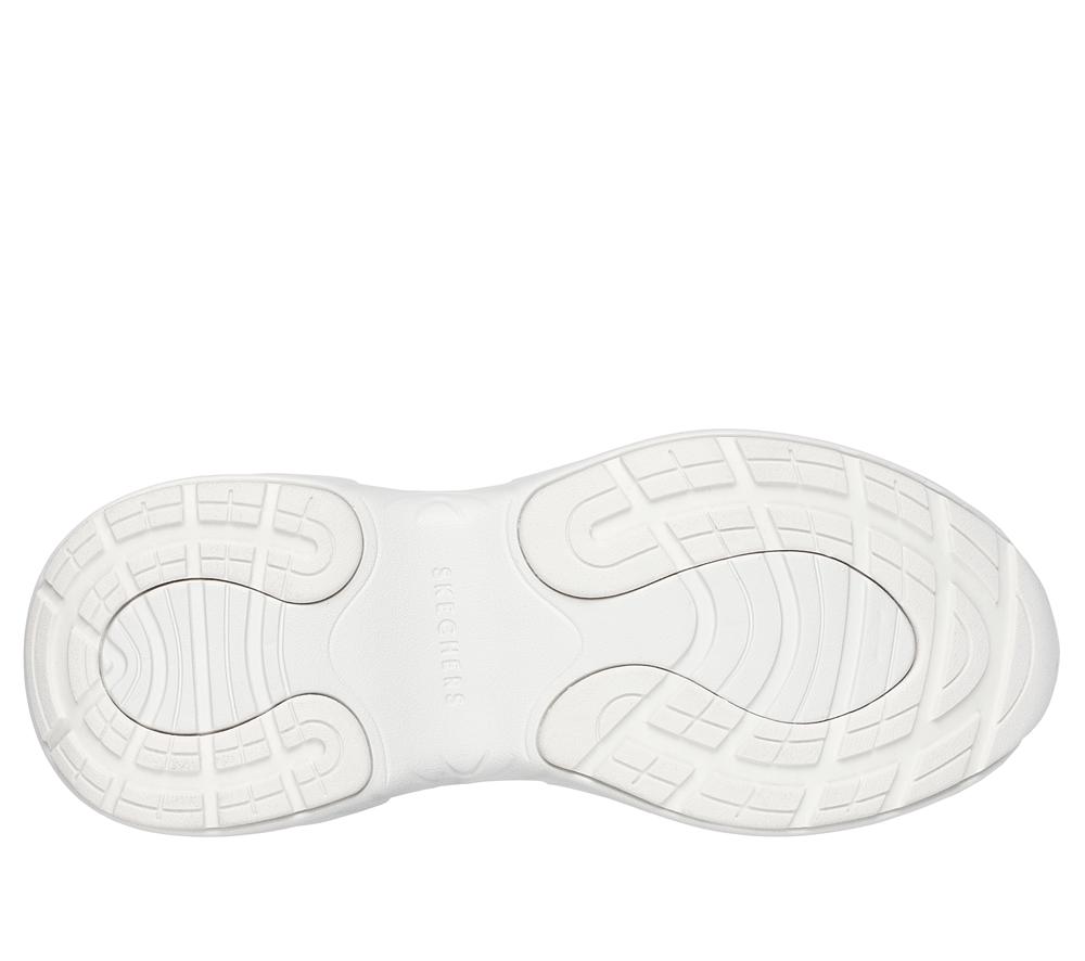 Women Skechers Slip-ins: Hazel - Priya Hands Free Slip Ins White / Silver  USA |  4156-CHURG