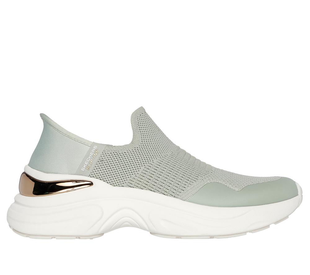 Women Skechers Slip-ins: Hazel - Rosalind Hands Free Slip Ins Sage Turquoise  USA |  7581-YPGOA