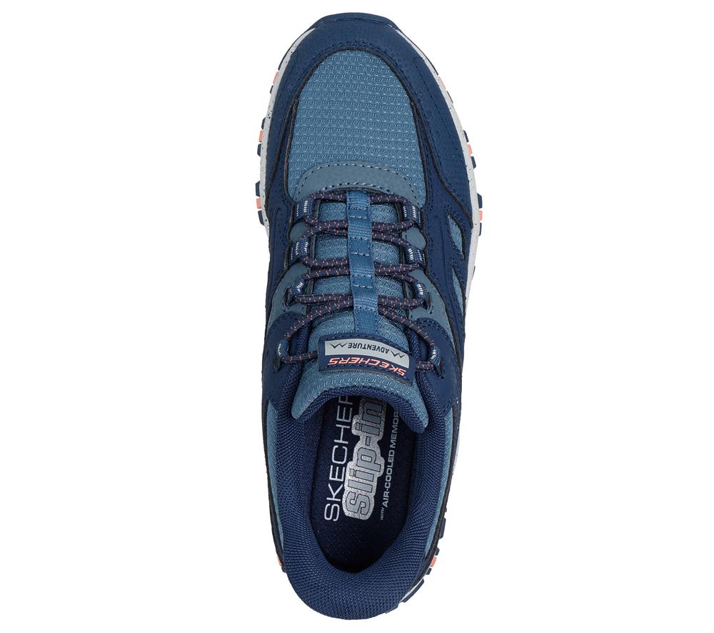 Women Skechers Slip-ins: Hillcrest - Kamalino Sneakers Navy / Coral  USA |  5874-TRBSE