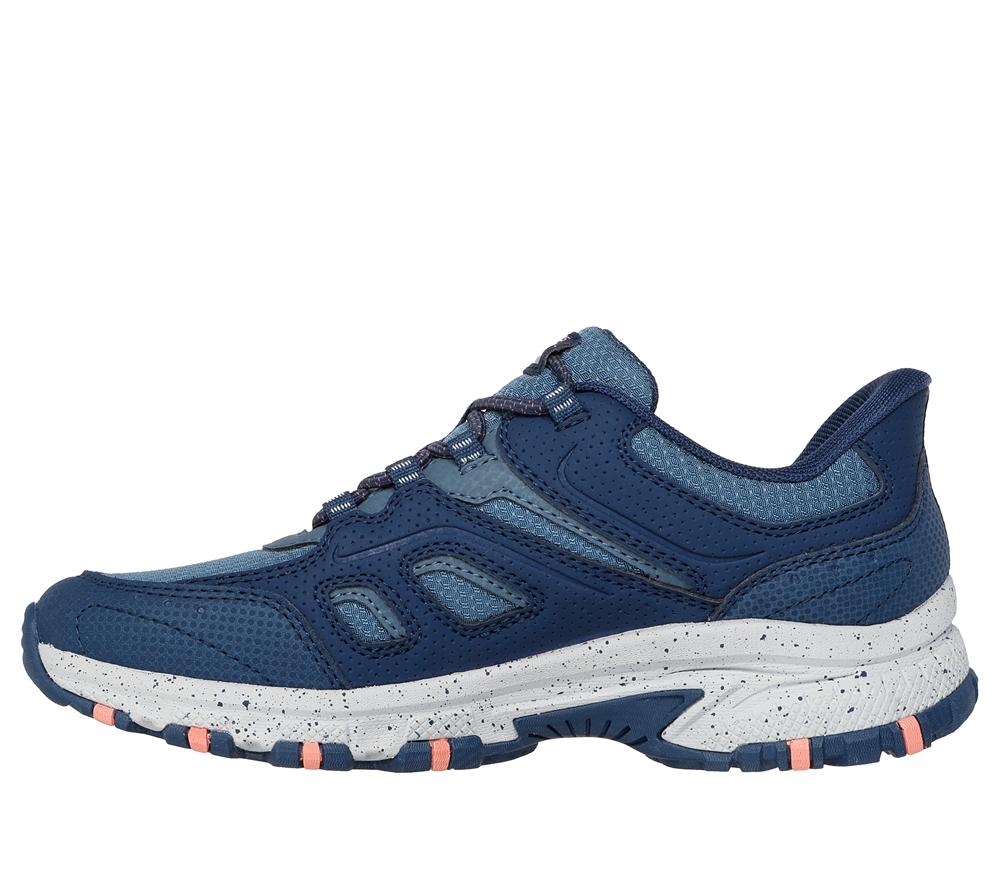 Women Skechers Slip-ins: Hillcrest - Kamalino Sneakers Navy / Coral  USA |  5874-TRBSE