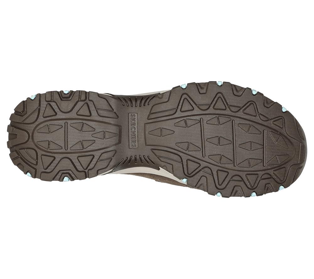 Women Skechers Slip-ins: Hillcrest - Sunapee Hands Free Slip Ins Dark Taupe  USA |  7802-ORHKT