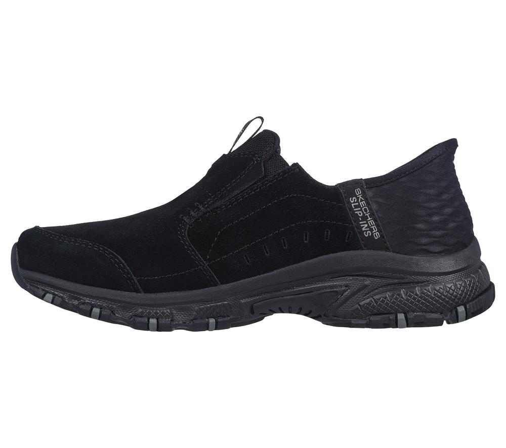 Women Skechers Slip-ins: Hillcrest - Sunapee Hands Free Slip Ins Black  USA |  7504-JPFEQ