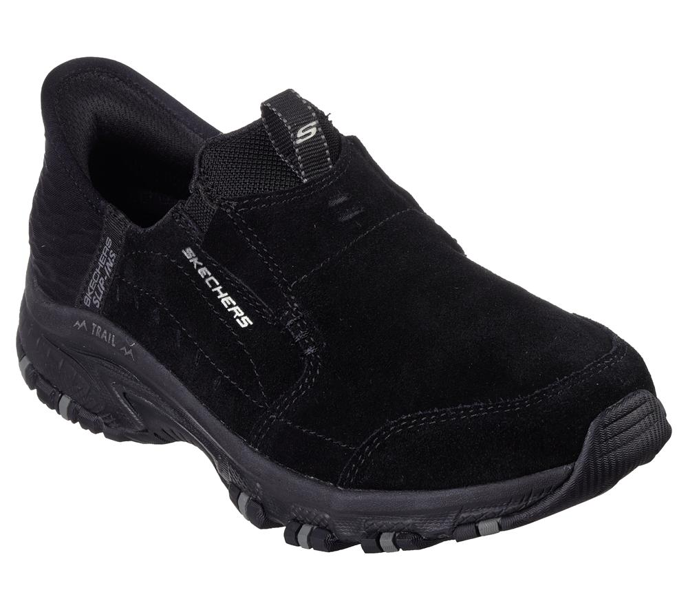 Women Skechers Slip-ins: Hillcrest - Sunapee Hands Free Slip Ins Black  USA |  7504-JPFEQ