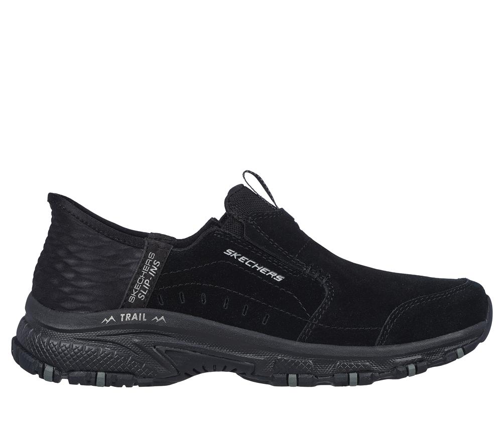 Women Skechers Slip-ins: Hillcrest - Sunapee Hands Free Slip Ins Black  USA |  7504-JPFEQ