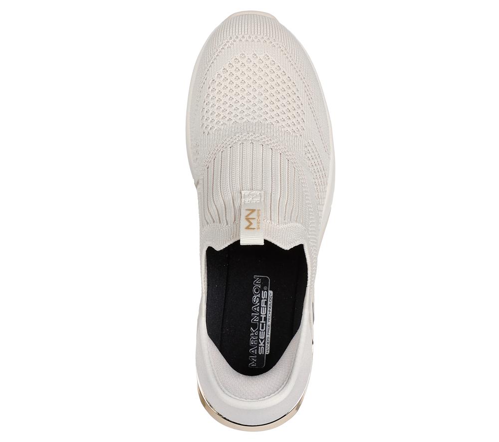 Women Skechers Slip-ins Mark Nason: A Wedge - Crecent Hands Free Slip Ins Taupe Brown  USA |  4692-ZRHOB