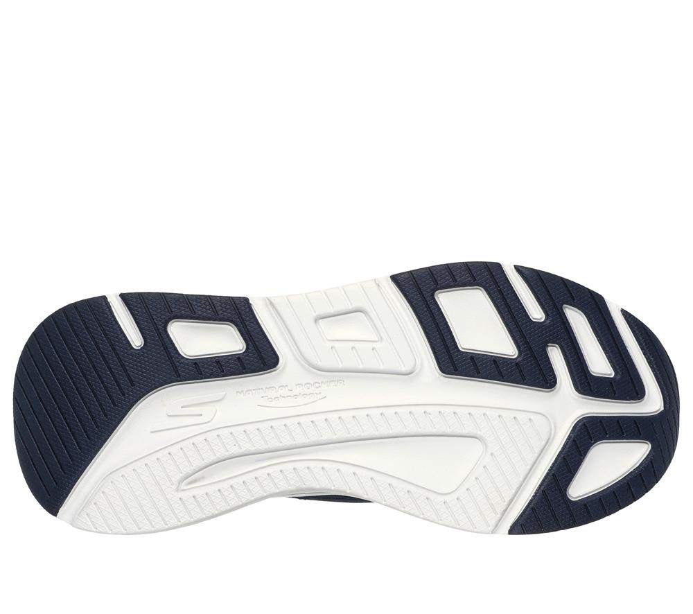 Women Skechers Slip-ins: Max Cushioning Elite - Vanish Slip On Shoes Navy / Lavender  USA |  3209-BMXKV