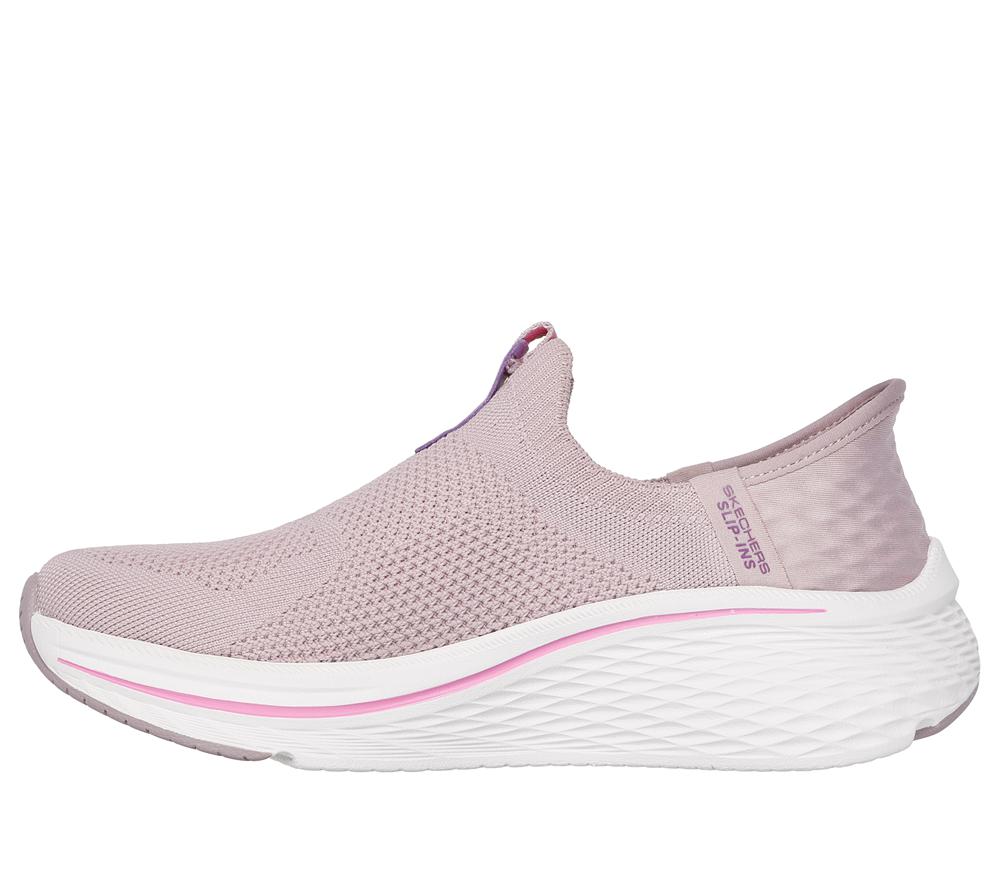 Women Skechers Slip-ins: Max Cushioning Elite 2.0 Hands Free Slip Ins Mauve Purple  USA |  5167-CZGVW
