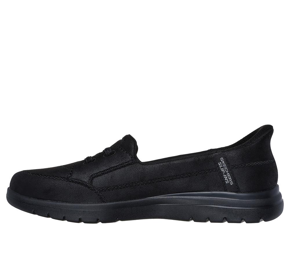 Women Skechers Slip-ins: On-the-GO Flex Hands Free Slip Ins Black  USA |  5960-KILCW