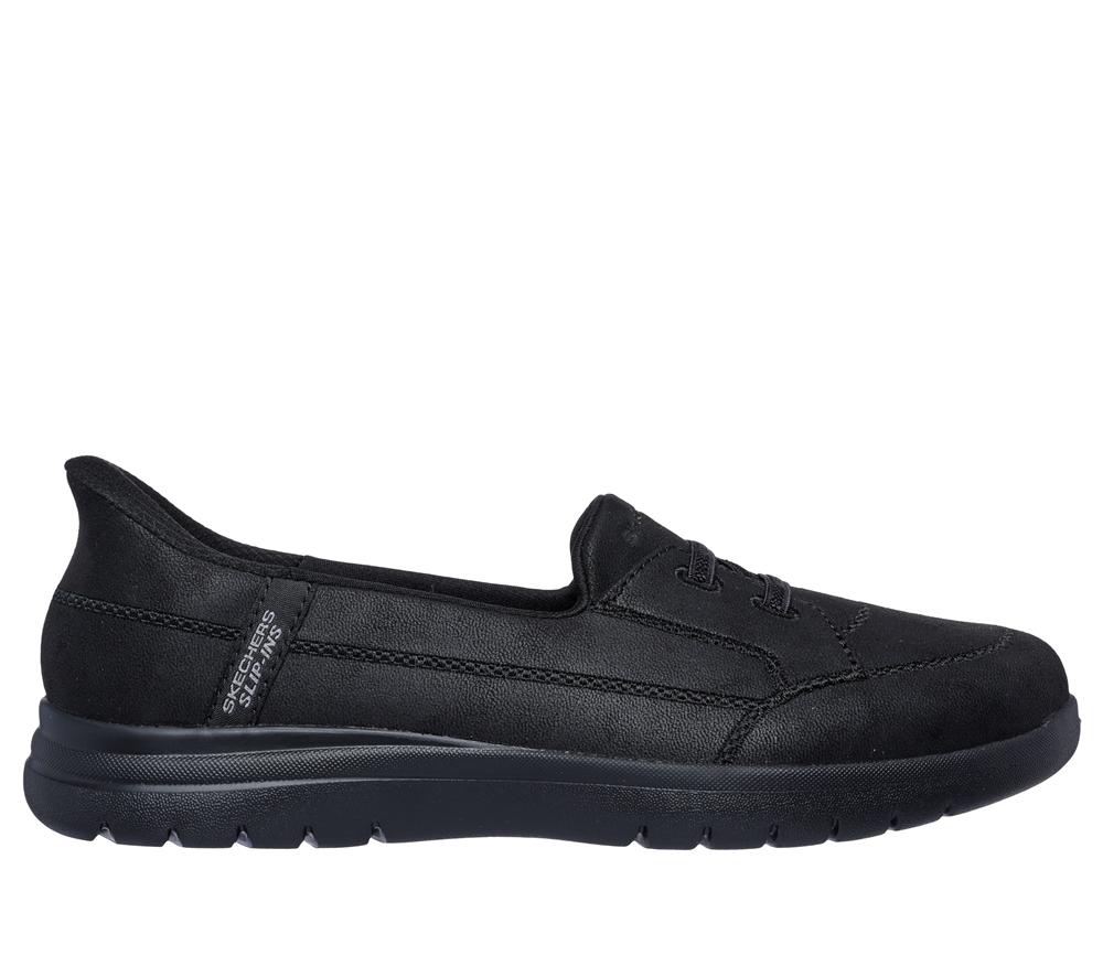 Women Skechers Slip-ins: On-the-GO Flex Hands Free Slip Ins Black  USA |  5960-KILCW