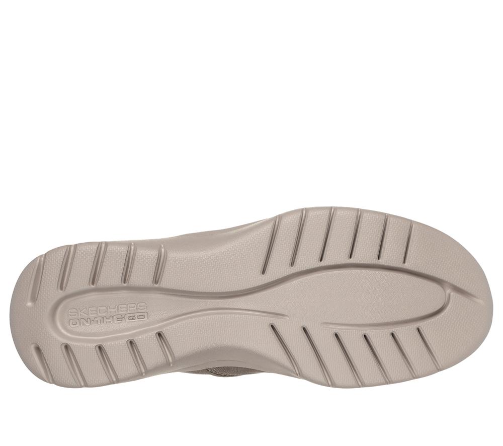 Women Skechers Slip-ins: On-the-GO Flex - Captivating Hands Free Slip Ins Taupe Brown  USA |  0896-ZNPEG