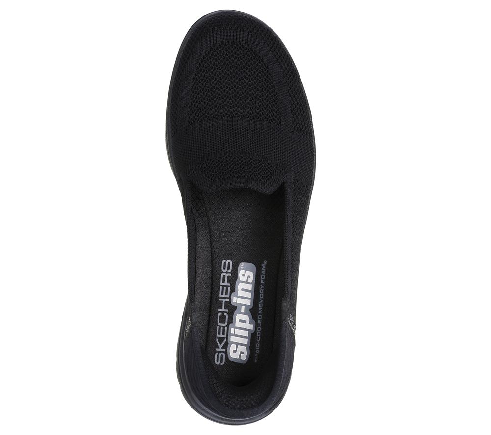 Women Skechers Slip-ins: On-the-GO Flex - Serene Flat Shoes Black  USA |  8316-IACQG