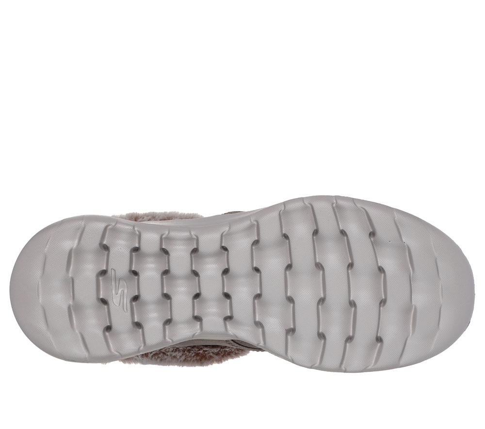 Women Skechers Slip-ins: On-the-GO Joy - Cozy Charm Hands Free Slip Ins Dark Taupe  USA |  9061-CNRTX