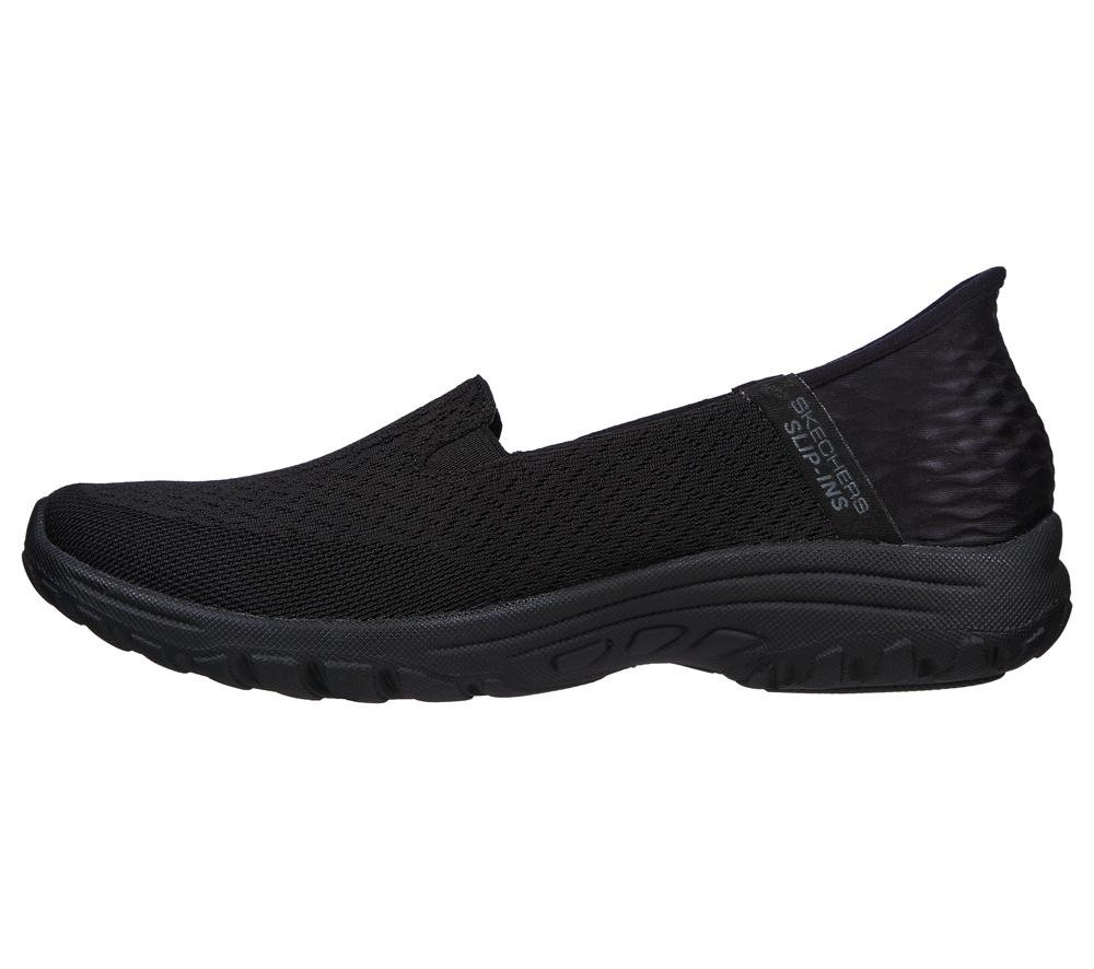 Women Skechers Slip-ins RF: Reggae Fest 2.0 - Guiding Slip On Shoes Black  USA |  5207-ZNETH