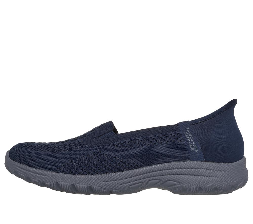 Women Skechers Slip-ins: Reggae 2.0 - Sunny Sky Hands Free Slip Ins Navy  USA |  2489-MIHOU