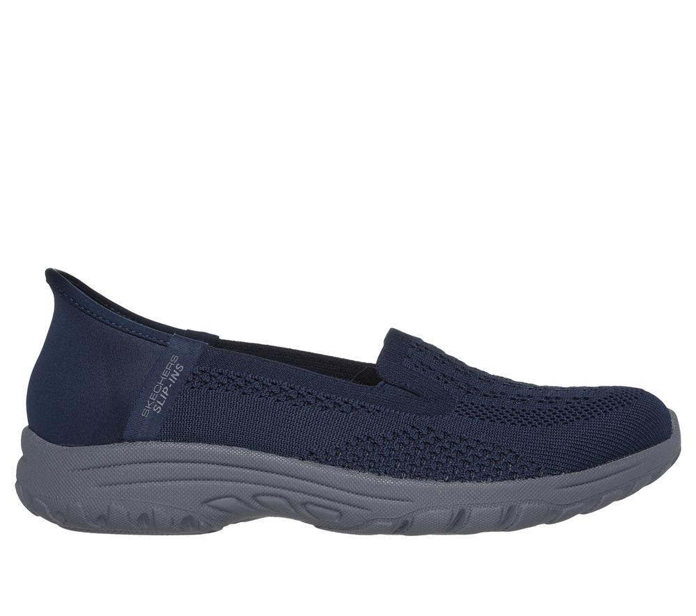 Women Skechers Slip-ins: Reggae 2.0 - Sunny Sky Hands Free Slip Ins Navy  USA |  2489-MIHOU