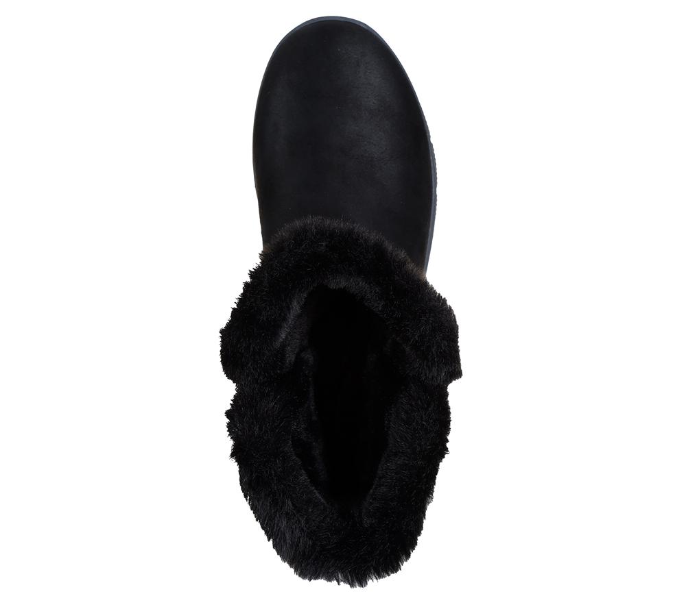 Women Skechers Slip-ins Relaxed Fit: Easy Going - Dreamers Move Boots Black  USA |  3720-UZRLE