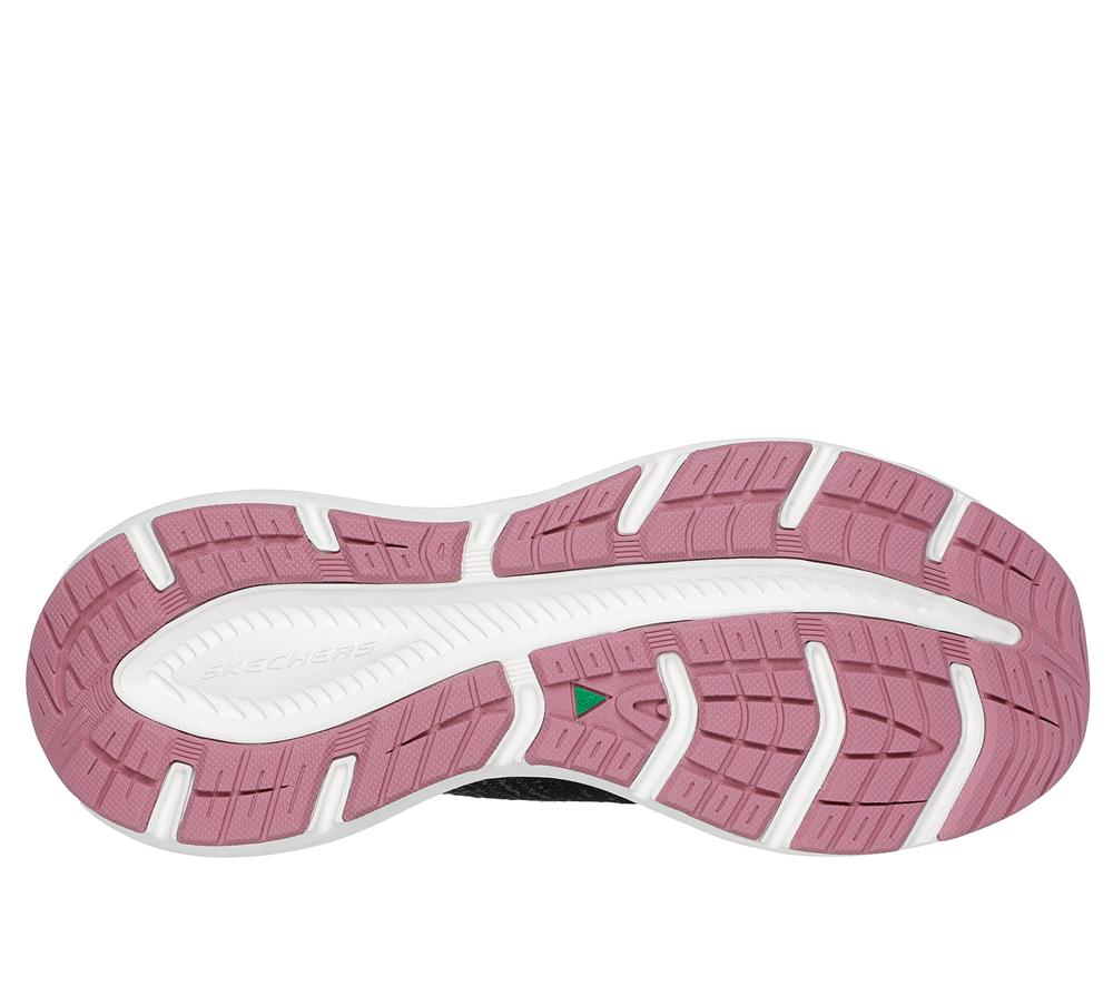 Women Skechers Slip-ins Relaxed Fit: Edgeride Hands Free Slip Ins Black / Pink  USA |  3651-IFCWV