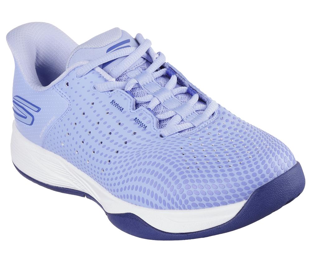 Women Skechers Slip-ins Relaxed Fit: Viper Court Reload Hands Free Slip Ins Blue / White  USA |  2497-NUXLQ
