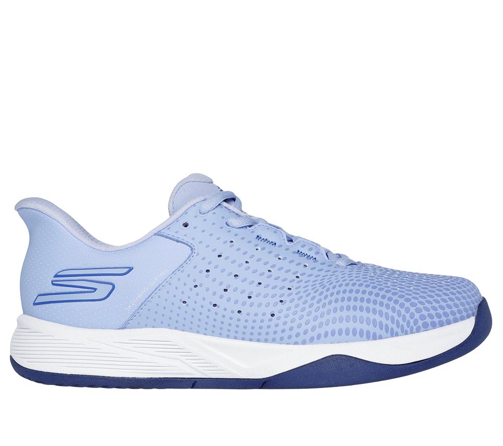 Women Skechers Slip-ins Relaxed Fit: Viper Court Reload Hands Free Slip Ins Blue / White  USA |  2497-NUXLQ