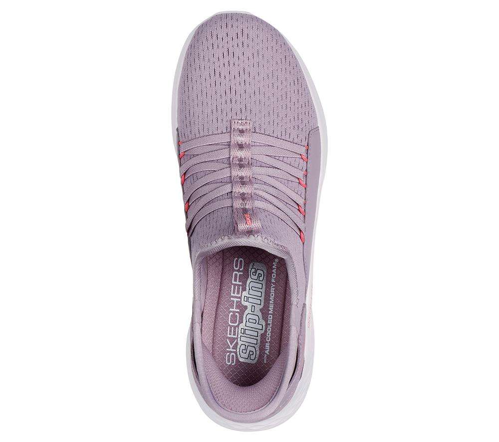 Women Skechers Slip-ins: Skech-Lite Pro - Cruiser Slip On Shoes Lavender / Pink  USA |  8967-AZKNF