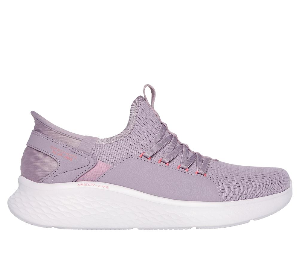 Women Skechers Slip-ins: Skech-Lite Pro - Cruiser Slip On Shoes Lavender / Pink  USA |  8967-AZKNF