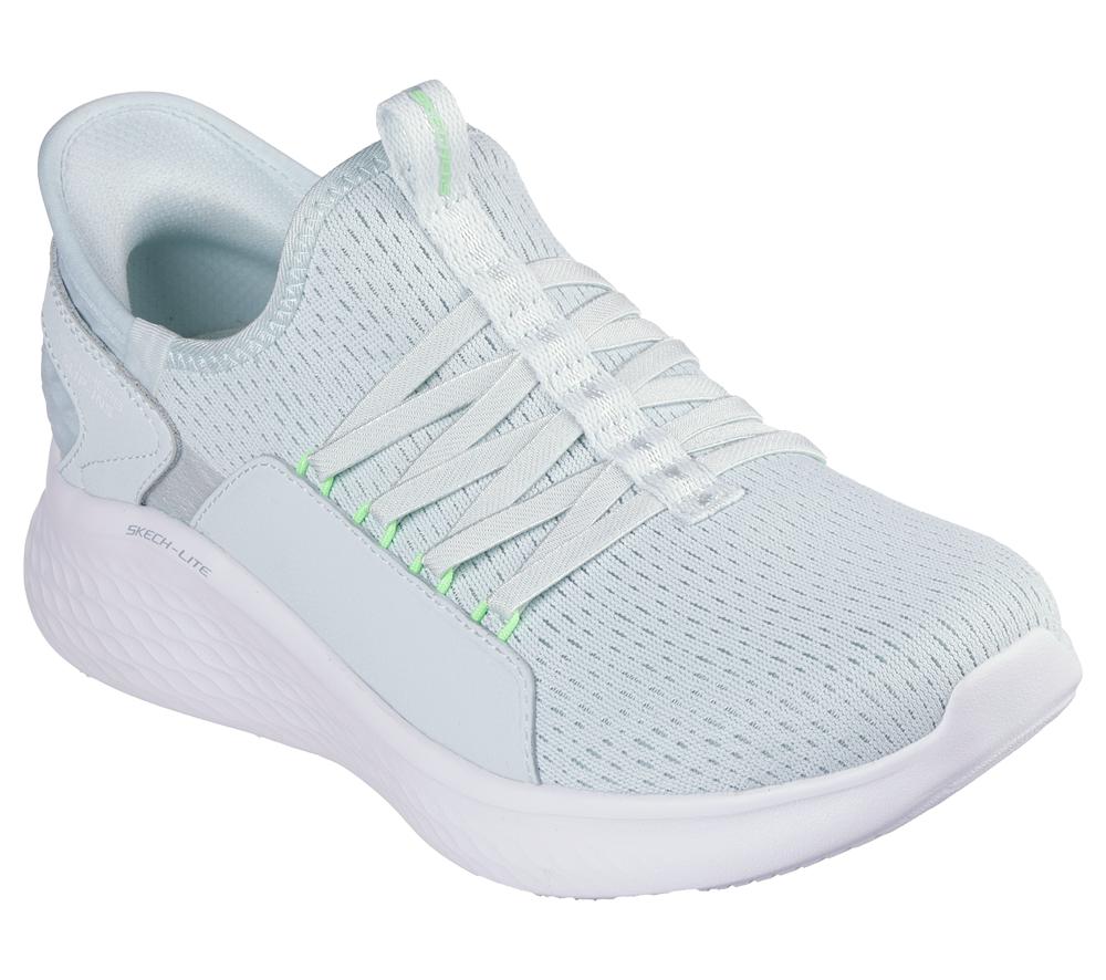 Women Skechers Slip-ins: Skech-Lite Pro - Cruiser Hands Free Slip Ins Sage Turquoise  USA |  3802-BQNOV