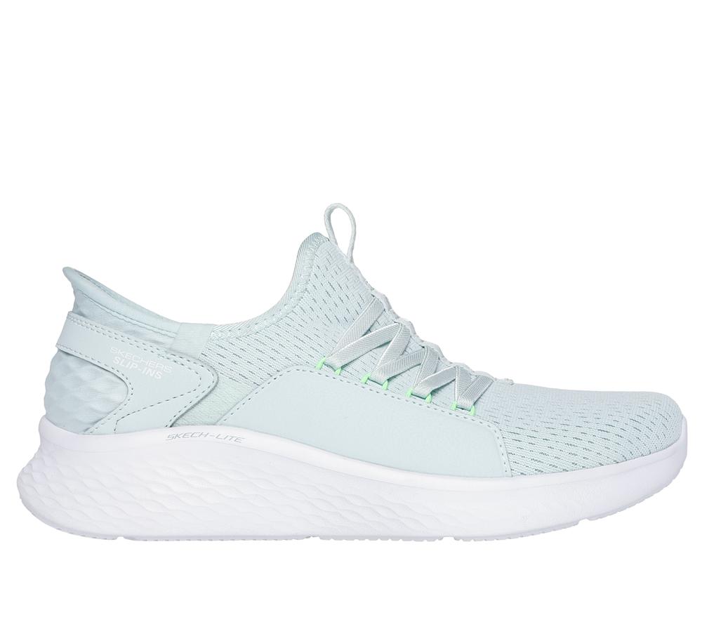 Women Skechers Slip-ins: Skech-Lite Pro - Cruiser Hands Free Slip Ins Sage Turquoise  USA |  3802-BQNOV