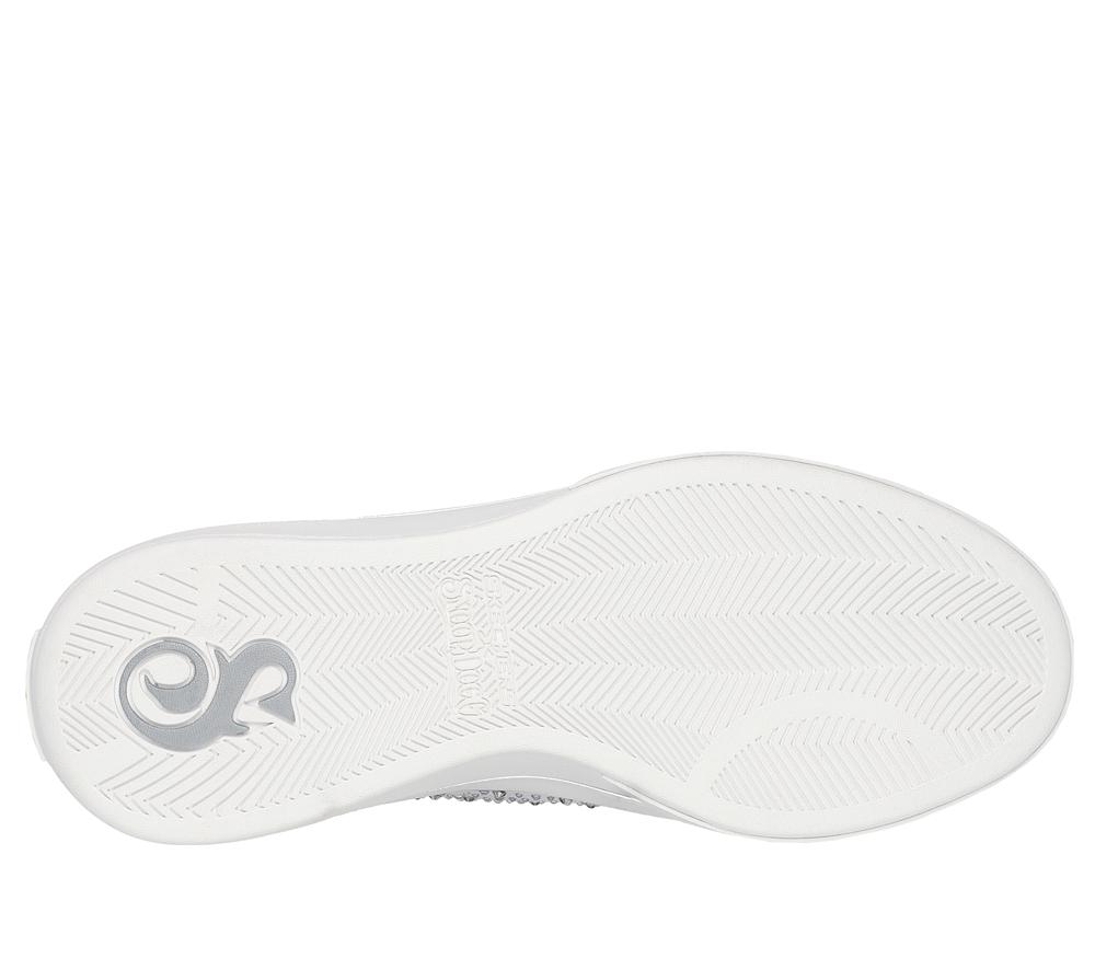 Women Skechers Slip-ins: Snoop One - Rhine-Stoned Hands Free Slip Ins White  USA |  5089-XCMUP