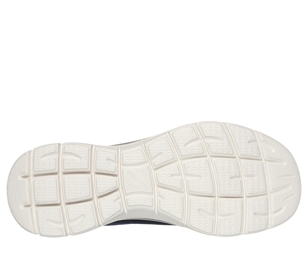 Women Skechers Slip-ins: Summits - Classy Night Hands Free Slip Ins Navy / Silver  USA |  9641-CIVPB