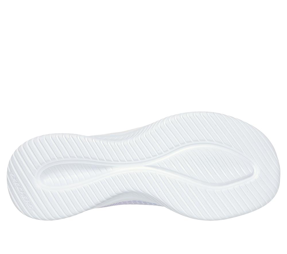 Women Skechers Slip-ins: Ultra Flex 3.0 - Beauty Blend Slip On Shoes Lavender / Turquoise  USA |  9126-QOIXZ