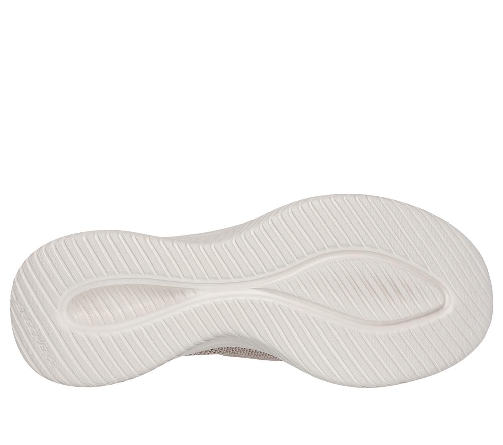 Women Skechers Slip-ins: Ultra Flex 3.0 - Brilliant Slip On Shoes Taupe Brown  USA |  8361-LPHOD