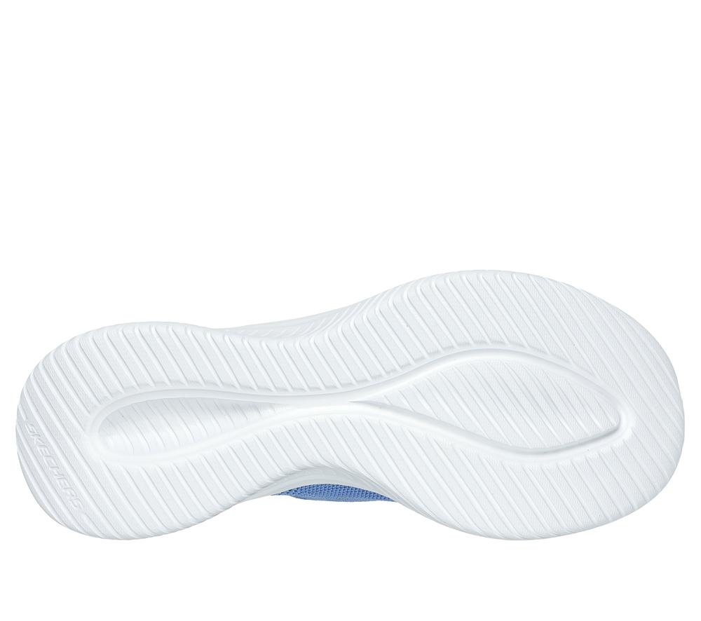Women Skechers Slip-ins: Ultra Flex 3.0 - Brilliant Slip On Shoes Periwinkle Blue  USA |  8439-PNFKA
