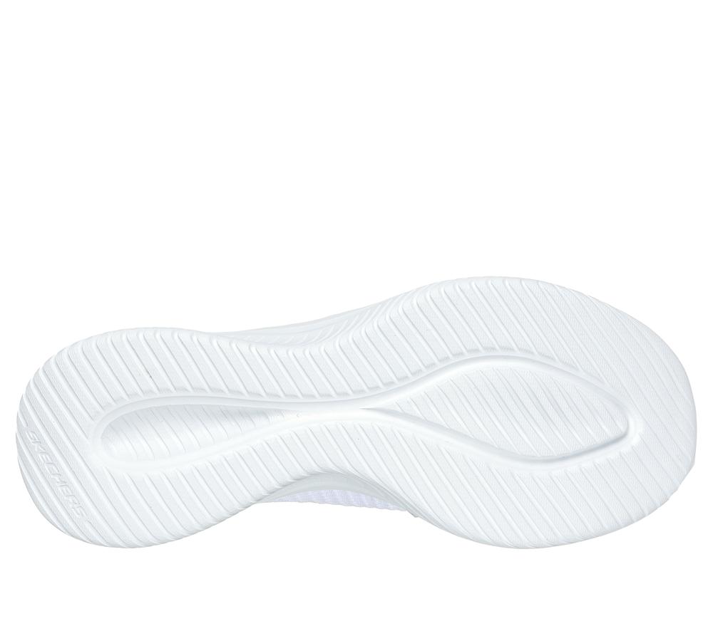 Women Skechers Slip-ins: Ultra Flex 3.0 - Cozy Streak Slip On Shoes White  USA |  3594-FPLVI