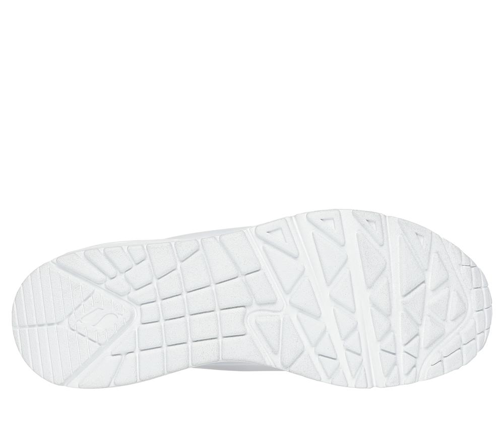 Women Skechers Slip-ins: Uno - Easy Air Wedges White  USA |  2765-IJVWY