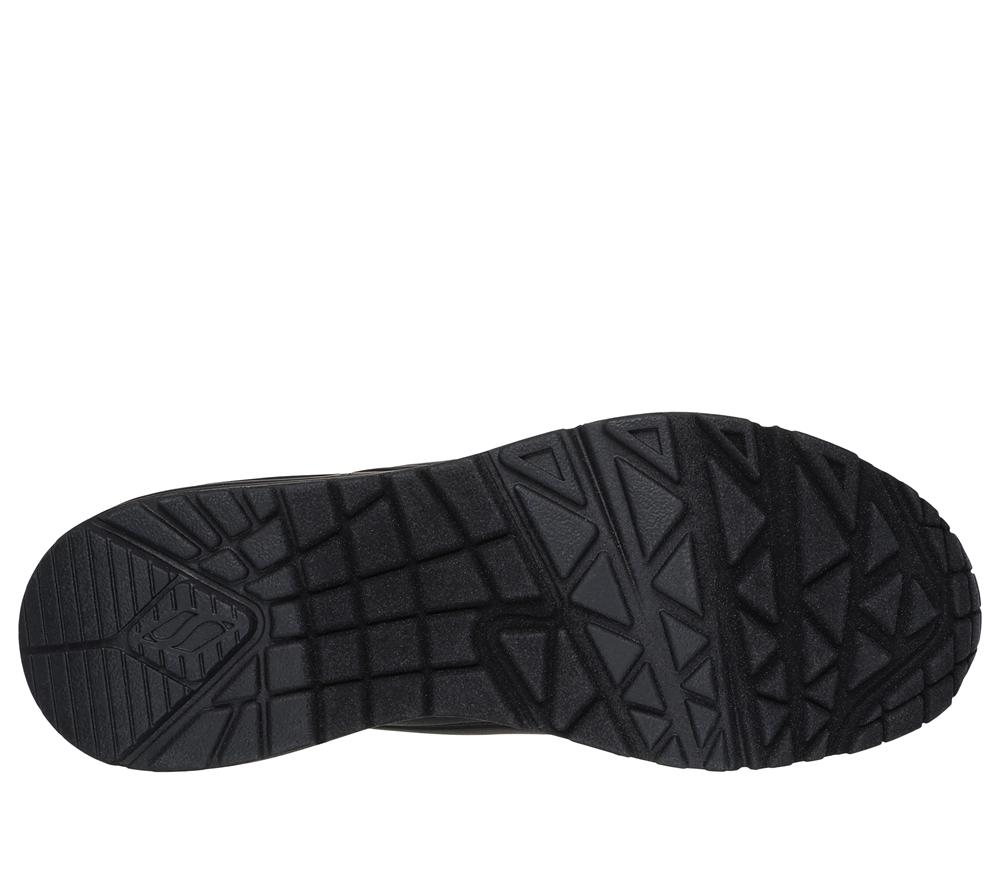Women Skechers Slip-ins: Uno - Easy Air Wedges Black  USA |  7031-HDKTW