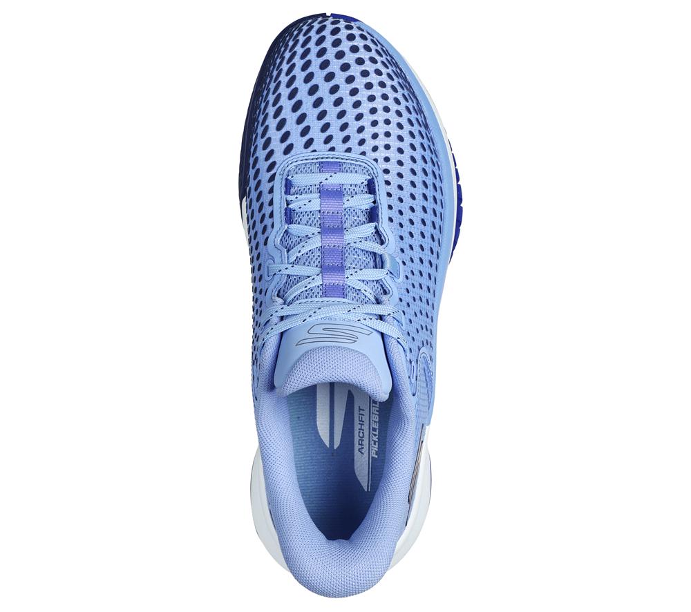 Women Skechers Slip-ins: Viper Court Elite Hands Free Slip Ins Light Blue  USA |  5237-KEQCO