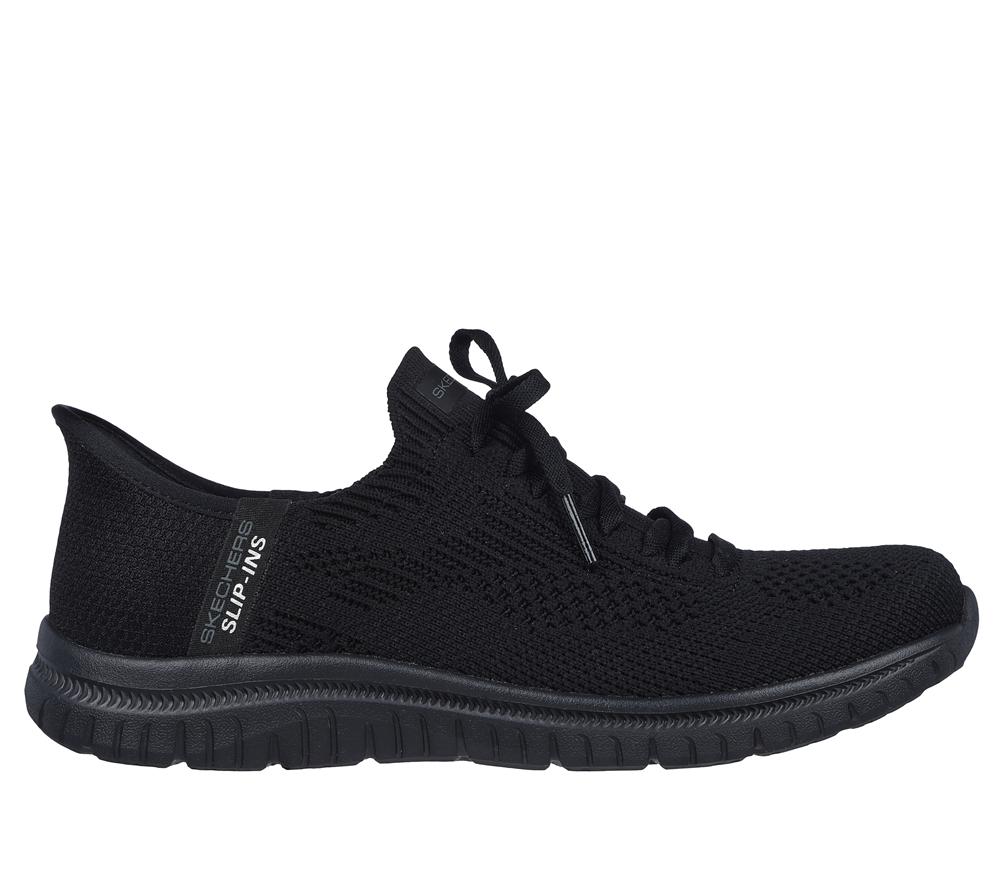 Women Skechers Slip-ins: Virtue - Divinity Hands Free Slip Ins Black  USA |  1893-PXYWD