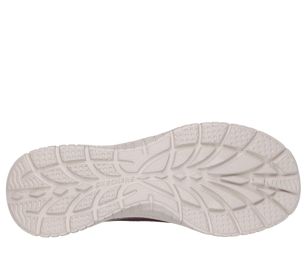 Women Skechers Slip-ins: Virtue - Sleek Hands Free Slip Ins Wine Purple  USA |  5691-ASDWM