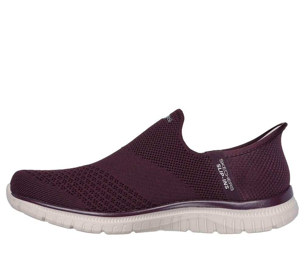 Women Skechers Slip-ins: Virtue - Sleek Slip On Shoes Wine Purple  USA |  7913-ELBJI