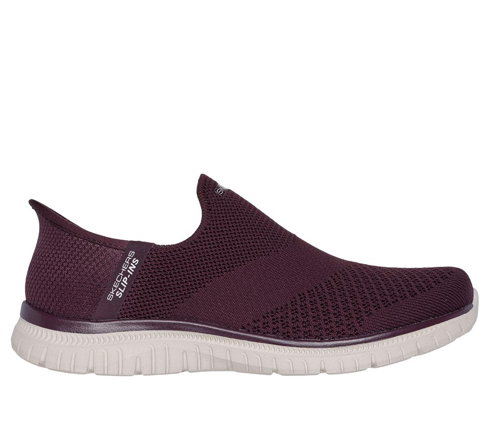Women Skechers Slip-ins: Virtue - Sleek Slip On Shoes Wine Purple  USA |  7913-ELBJI