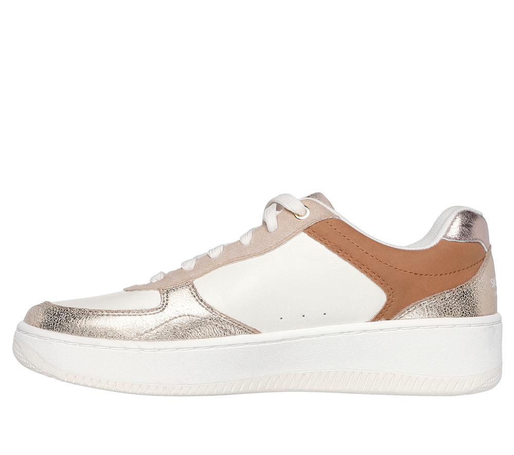 Women Skechers Sport Court 2.0 - Pretty Factor Sneakers Natural / Multicolor  USA |  5973-LIASX