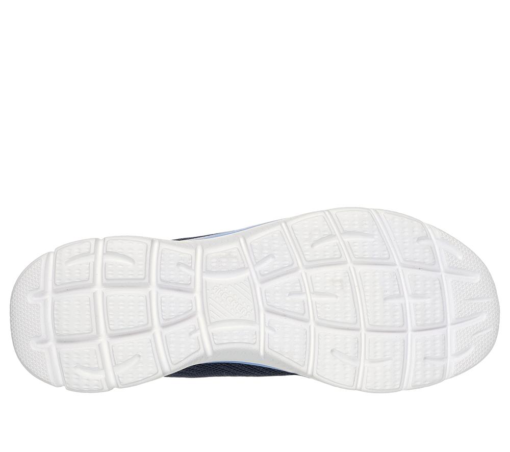 Women Skechers Summits - Artistry Chic Slip On Shoes Navy / Blue  USA |  7825-FEJXO