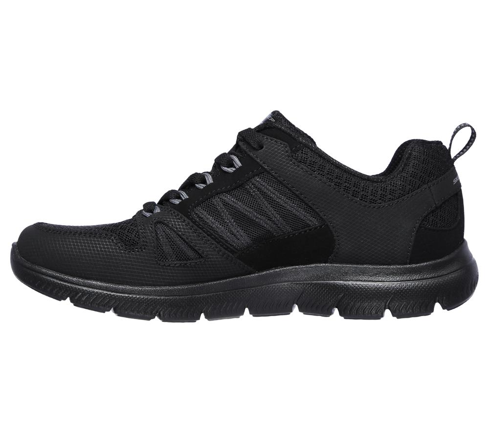 Women Skechers Summits - New World Sneakers Black  USA |  1037-RJIZD