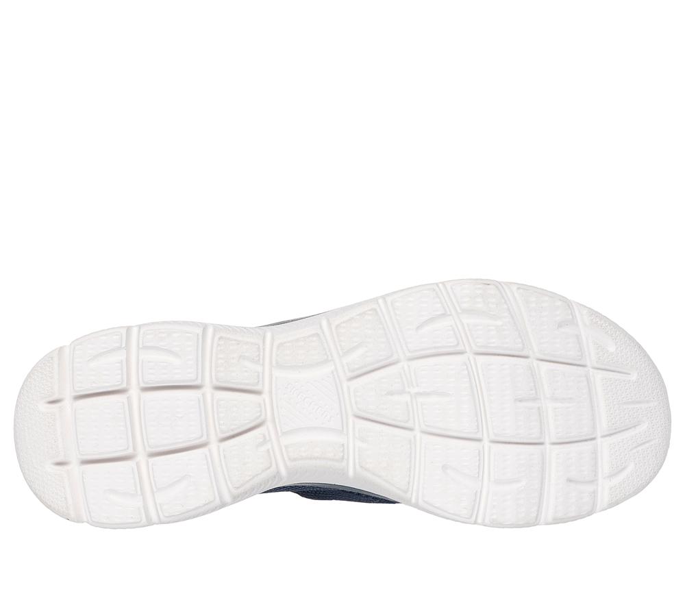 Women Skechers Summits - Sneak Peek Slip On Shoes Navy / Lavender  USA |  7318-LHANC