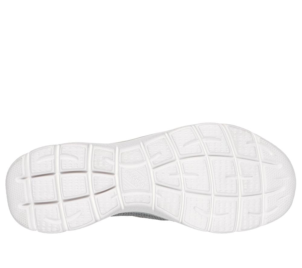Women Skechers Summits - Sneak Peek Slip On Shoes Grey / Multicolor  USA |  2769-SWDKG